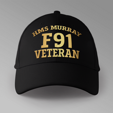 Load image into Gallery viewer, HMS Murray F91 Veteran - Personalised Baseball Cap
