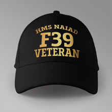 Load image into Gallery viewer, HMS Naiad  F39 Veteran - Personalised Baseball Cap
