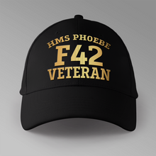 Load image into Gallery viewer, HMS Phoebe F42 Veteran - Personalised Baseball Cap
