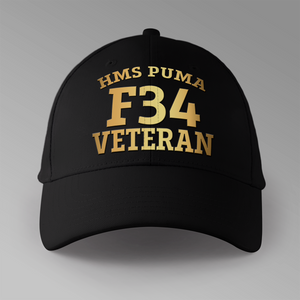 HMS Puma F34 - Personalised Baseball Cap