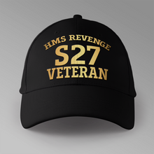 Load image into Gallery viewer, HMS Revenge S27 Veteran - Personalised Baseball Cap
