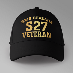 HMS Revenge S27 Veteran - Personalised Baseball Cap