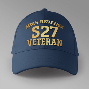 HMS Revenge S27 Veteran - Personalised Baseball Cap