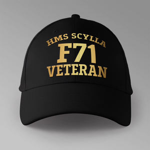 HMS Scylla F71 Veteran - Personalised Baseball Cap