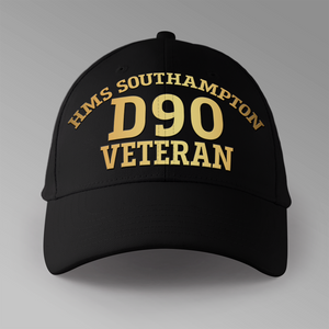 HMS Southampton D90 Veteran - Personalised Baseball Cap