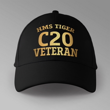 Load image into Gallery viewer, HMS Tiger C20 Veteran - Personalised Baseball Cap
