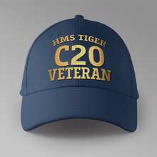 Load image into Gallery viewer, HMS Tiger C20 Veteran - Personalised Baseball Cap
