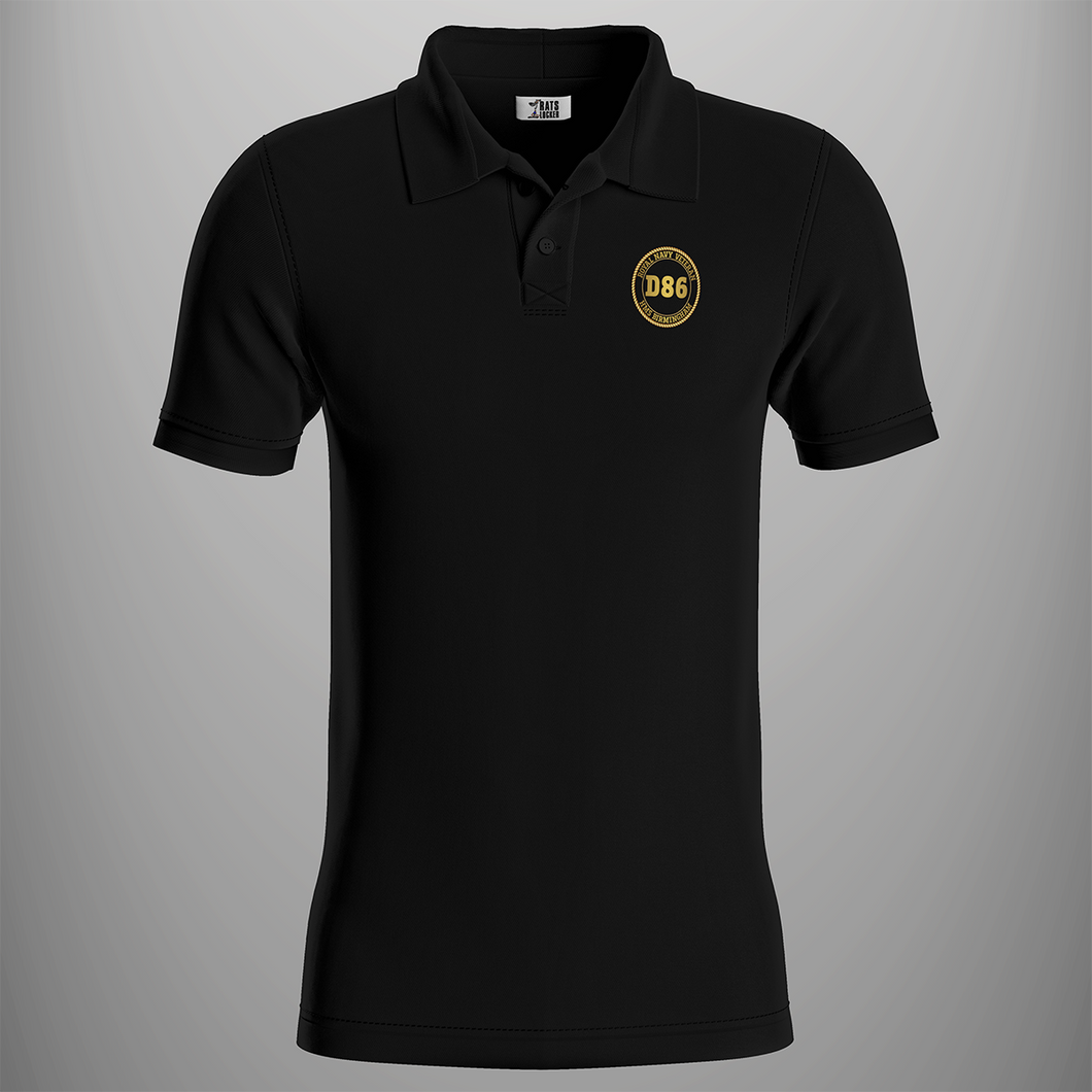 HMS Birmingham D86 Pennant Number Polo Shirt