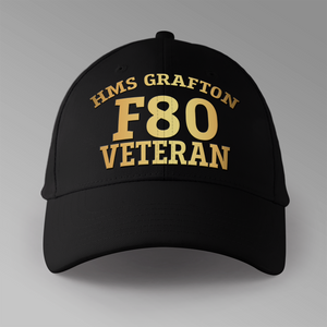 HMS Grafton F80 Veteran - Personalised Baseball Cap