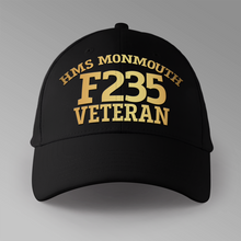 Load image into Gallery viewer, HMS Monmouth F235 Veteran - Personalised Baseball Cap
