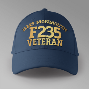 HMS Monmouth F235 Veteran - Personalised Baseball Cap