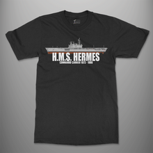 Load image into Gallery viewer, HMS Hermes (R12) Commando Carrier T-Shirt
