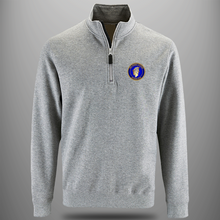 Load image into Gallery viewer, HMS Hermes &#39;Veteran&#39; Zip Neck Sweatshirt
