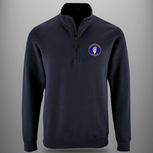 Load image into Gallery viewer, HMS Hermes &#39;Veteran&#39; Zip Neck Sweatshirt
