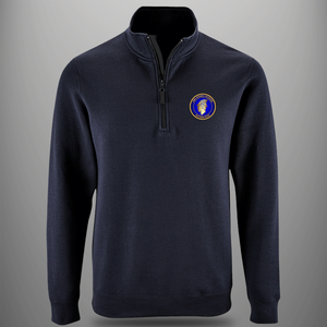 HMS Hermes 'Veteran' Zip Neck Sweatshirt