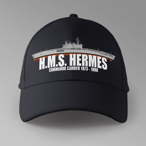 HMS Hermes (R12) 'Commando Carrier' - Personalised Baseball Cap