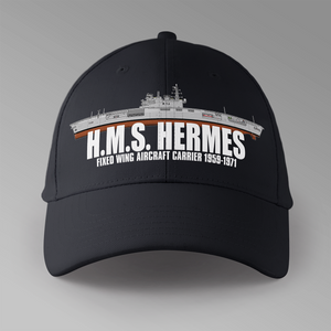 HMS Hermes (R12) Fixed Wing Carrier - Personalised Baseball Cap