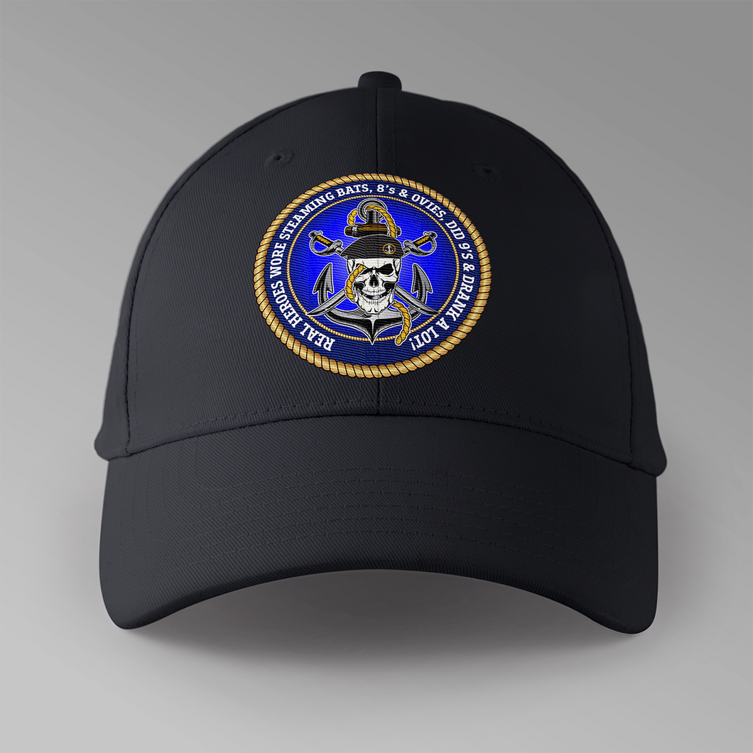 Real Heroes - Personalised Baseball Cap