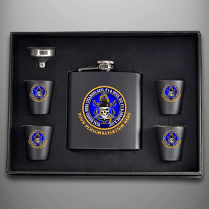 Real Heroes Hip Flask - Personalised