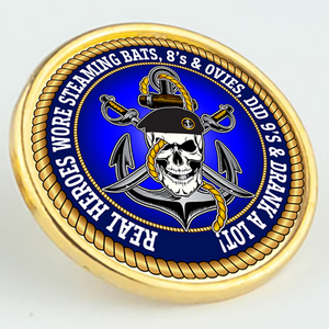 Real Heroes Pin/Lapel Badge