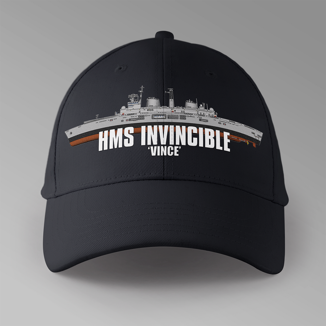 HMS Invincible (R05) - Personalised Baseball Cap