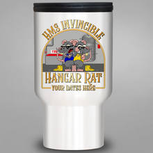 Load image into Gallery viewer, HMS Invincible &#39;Roof Rat/Hangar Rat&#39; - Personalised Travel Mug
