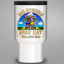 Load image into Gallery viewer, HMS Invincible &#39;Roof Rat/Hangar Rat&#39; - Personalised Travel Mug
