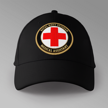 Load image into Gallery viewer, Royal Navy Veteran &#39;Medical Assistant&#39;  - Personalised Baseball Cap
