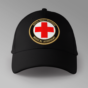 Royal Navy Veteran 'Medical Assistant'  - Personalised Baseball Cap