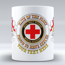 Load image into Gallery viewer, Elite of the Fleet &#39;Medical Assistant&#39; - Personalised Mug
