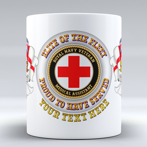 Elite of the Fleet 'Medical Assistant' - Personalised Mug