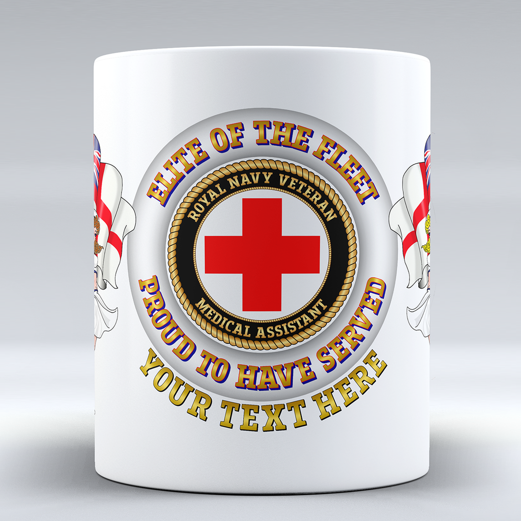 Elite of the Fleet 'Medical Assistant' - Personalised Mug