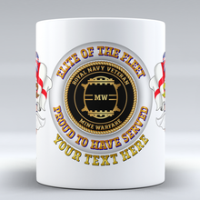 Load image into Gallery viewer, Elite of the Fleet &#39;Mine Warfare&#39; - Personalised Mug
