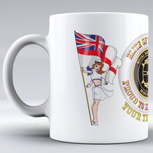 Load image into Gallery viewer, Elite of the Fleet &#39;Mine Warfare&#39; - Personalised Mug
