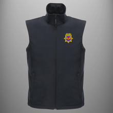 Load image into Gallery viewer, Aircraft Handler &#39;Naval Air Command Fire Service&#39; Badge Soft Shell Bodywarmer
