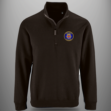 Load image into Gallery viewer, Aircraft Handler Naval Air Command &#39;Fire Stations&#39; Zip Neck Sweatshirt
