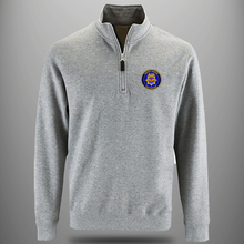 Load image into Gallery viewer, Aircraft Handler Naval Air Command &#39;Fire Stations&#39; Zip Neck Sweatshirt
