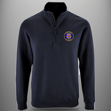 Load image into Gallery viewer, Aircraft Handler Naval Air Command &#39;Fire Stations&#39; Zip Neck Sweatshirt
