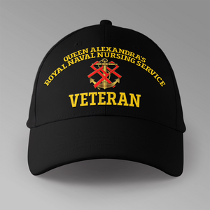 Queen Alexandra's Royal Naval Nursing Service Veteran - Personalised Baseball Cap