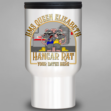 Load image into Gallery viewer, HMS Queen Elizabeth &#39;Roof Rat/Hangar Rat&#39; - Personalised Travel Mug
