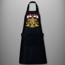 Load image into Gallery viewer, Wrens &#39;Queen of This Kitchen&#39; Personalised BBQ Apron
