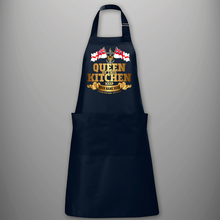 Load image into Gallery viewer, Wrens &#39;Queen of This Kitchen&#39; Personalised BBQ Apron
