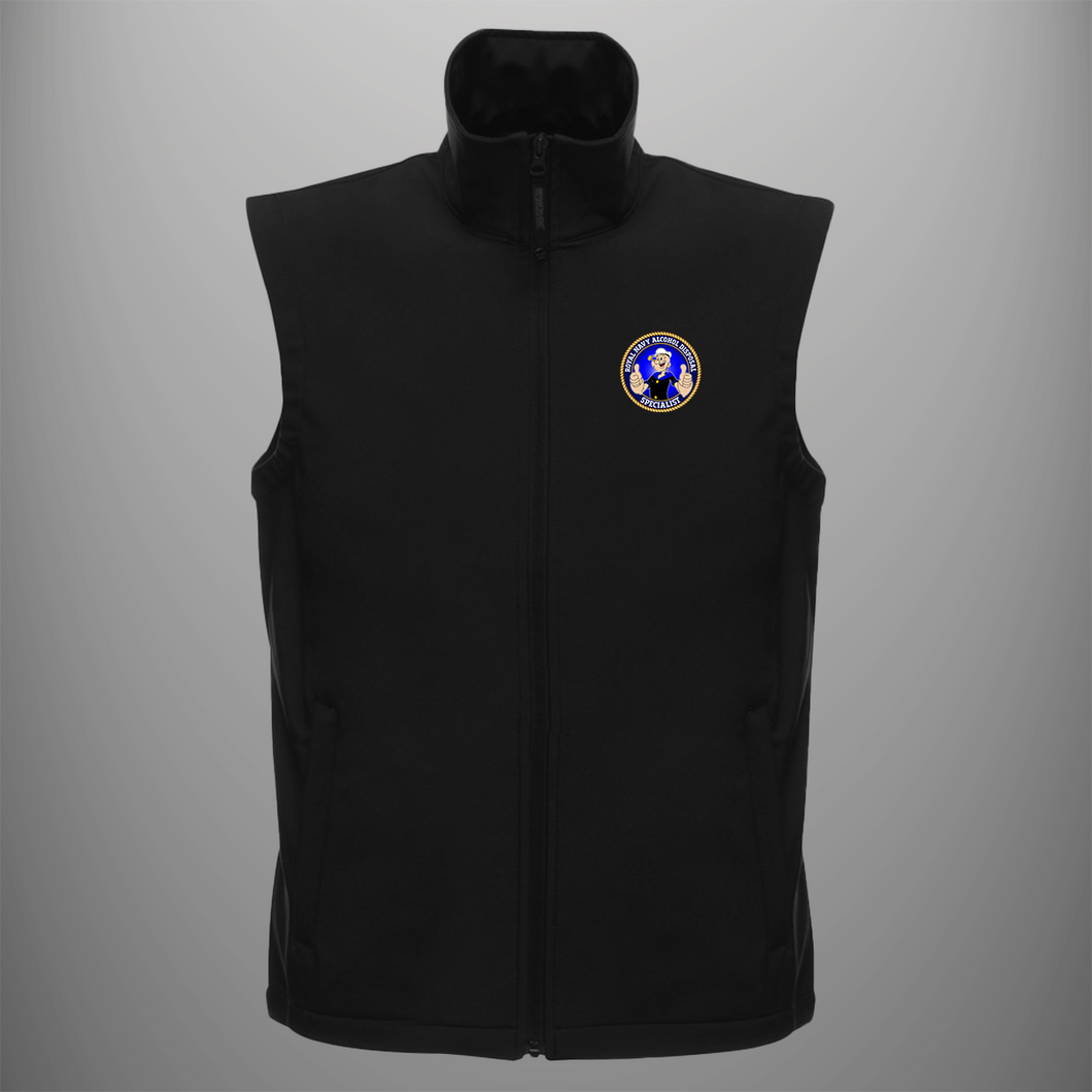 Royal Navy 'Alcohol Disposal Specialist' Soft Shell Bodywarmer