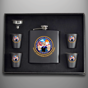 Royal Navy Alcohol Disposal Specialist Hip Flask - Personalised