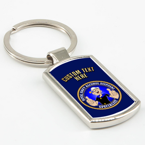 Royal Navy 'Alcohol Disposal Specialist' Key Ring