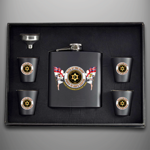 Elite of the Fleet 'Cook' Hip Flask - Personalised