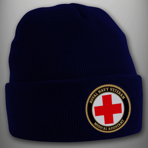 Royal Navy Veteran 'Medical Assistant' - Beanie Hat