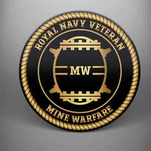 Royal Navy Veteran 'Mine Warfare' Coaster Set