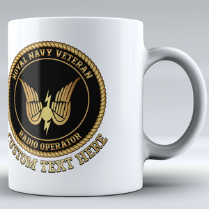 Royal Navy Veteran Radio Operator 'G' - Personalised Mug