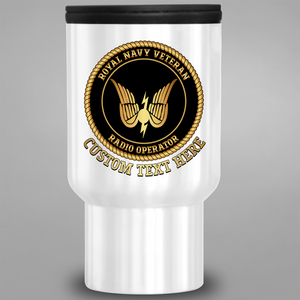 Royal Navy Veteran 'Radio Operator (G)' - Personalised Travel Mug